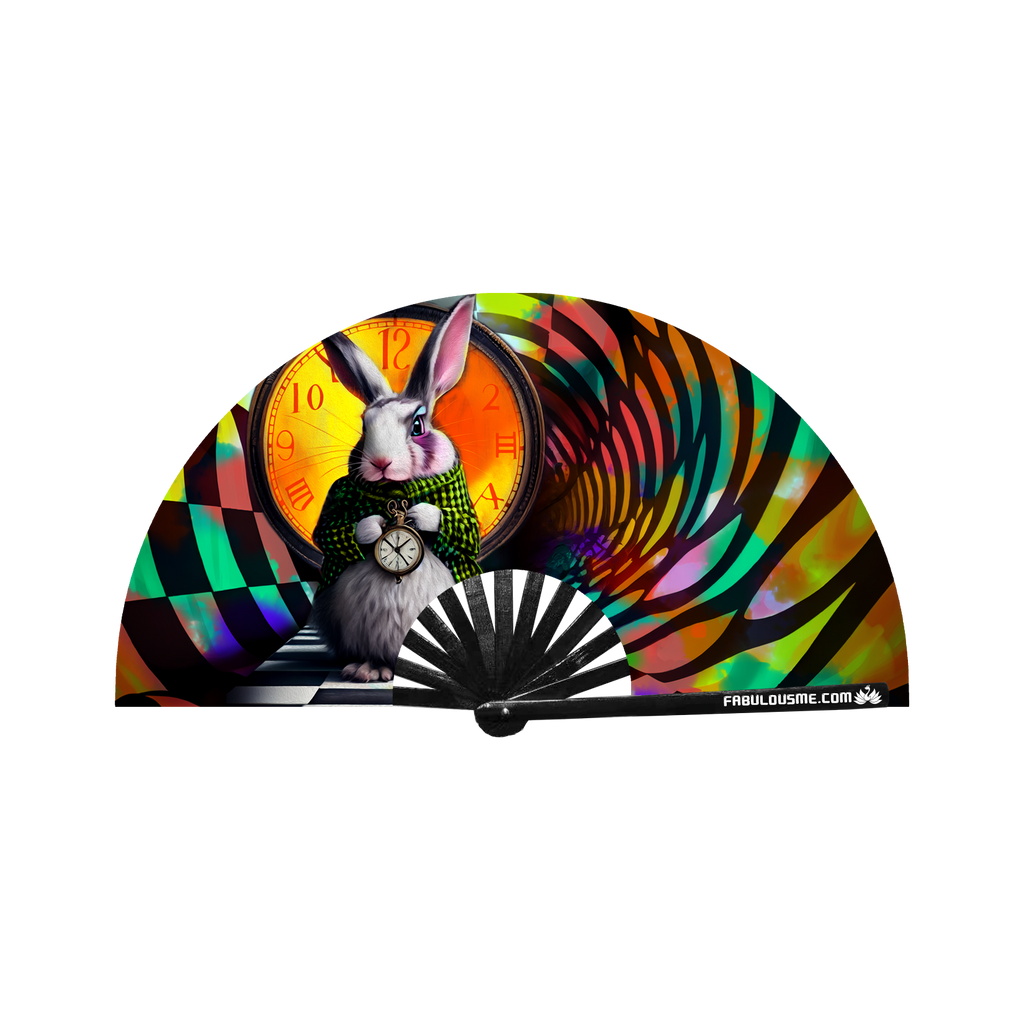 Wonderland rabbit fan (UV Glow)