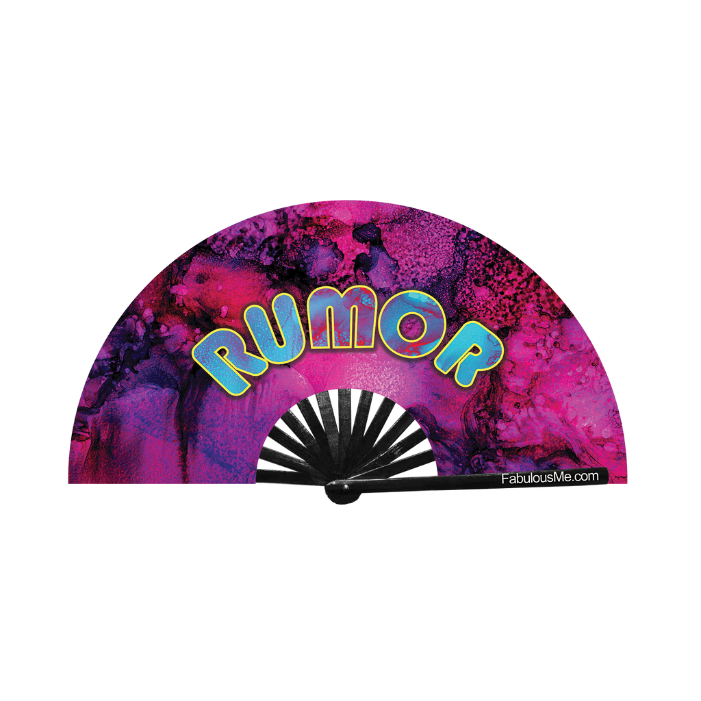 Rumor Fan (UV Glow)
