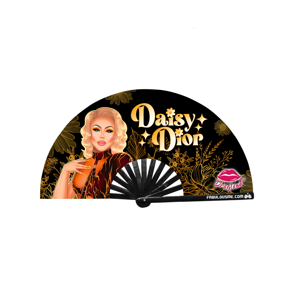 Daisy Dior Fan, by DragLand (UV Glow)