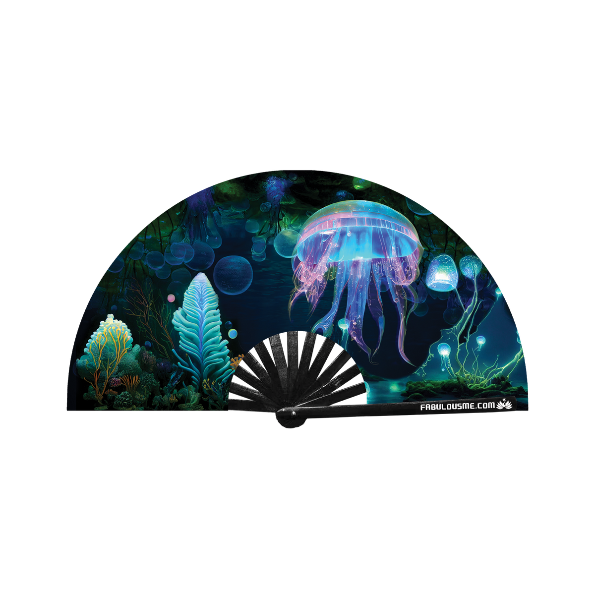 Jelllyfish 1.0 Crack Fan® (UV Glow) | FabulousMe