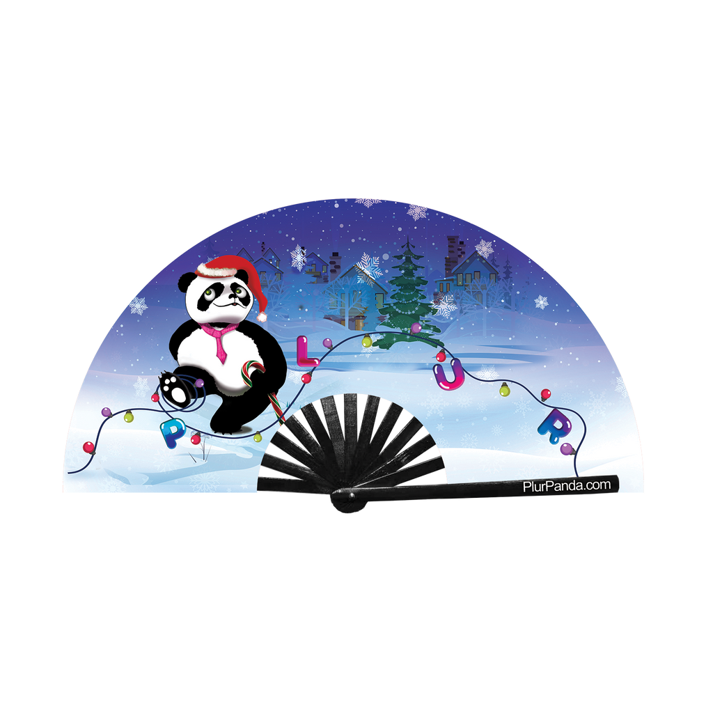 Plur Panda® Xmas Fan (UV Glow)
