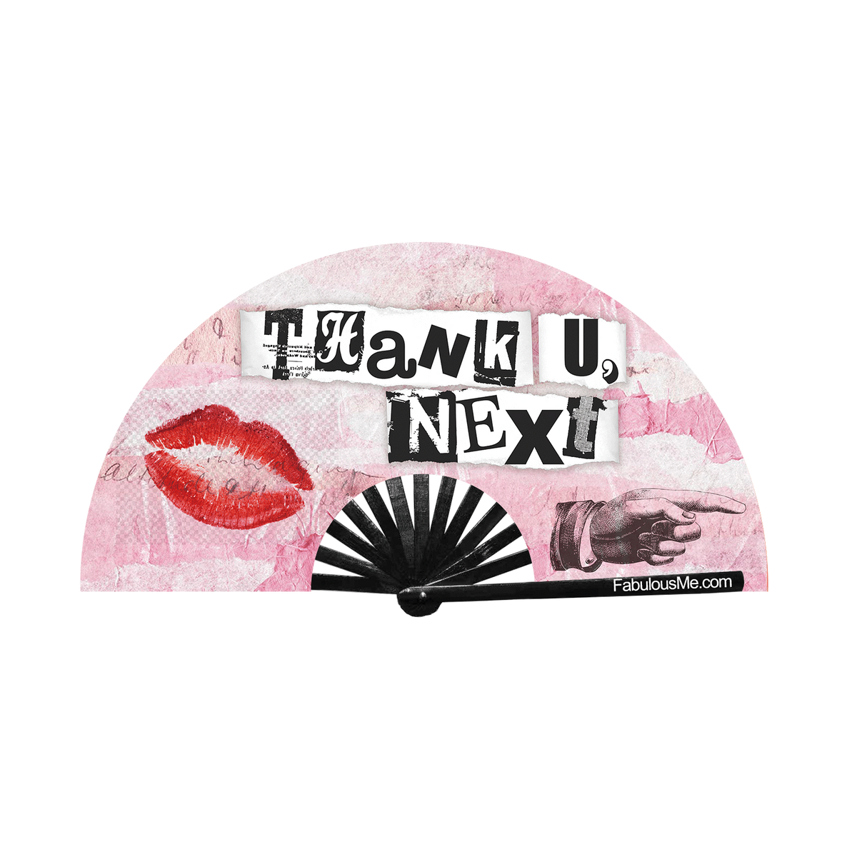 Thank U, Next Crack Fan® (UV Glow) | FabulousMe