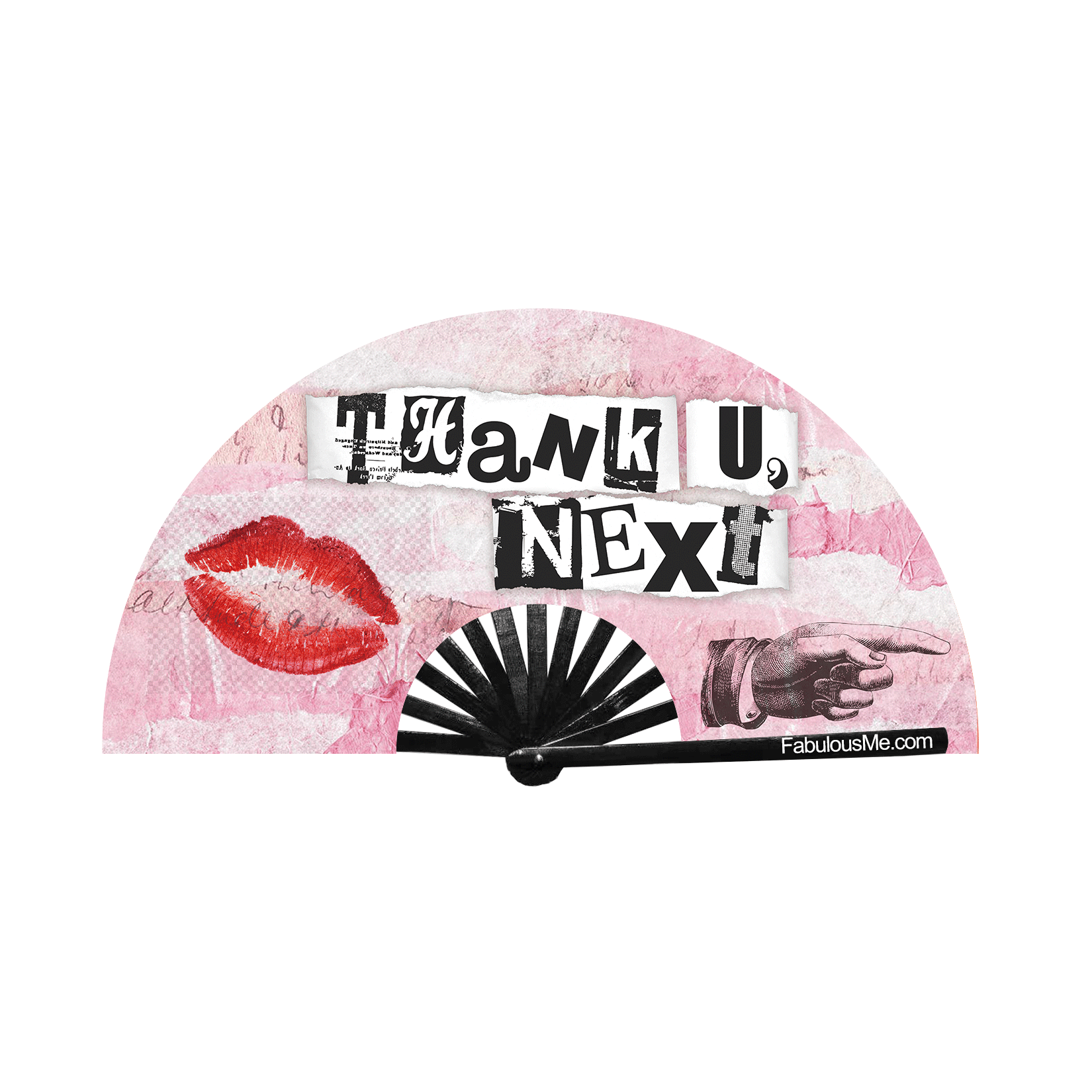 Thank U, Next Crack Fan® (UV Glow) | FabulousMe