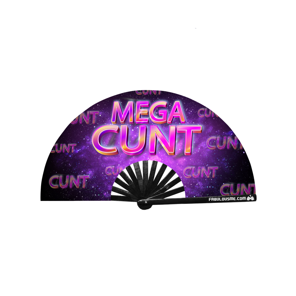 Mega Cunt Fan (UV GLOW)