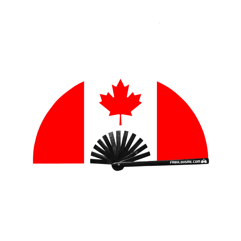 Canada Flag Fan (UV GLOW)