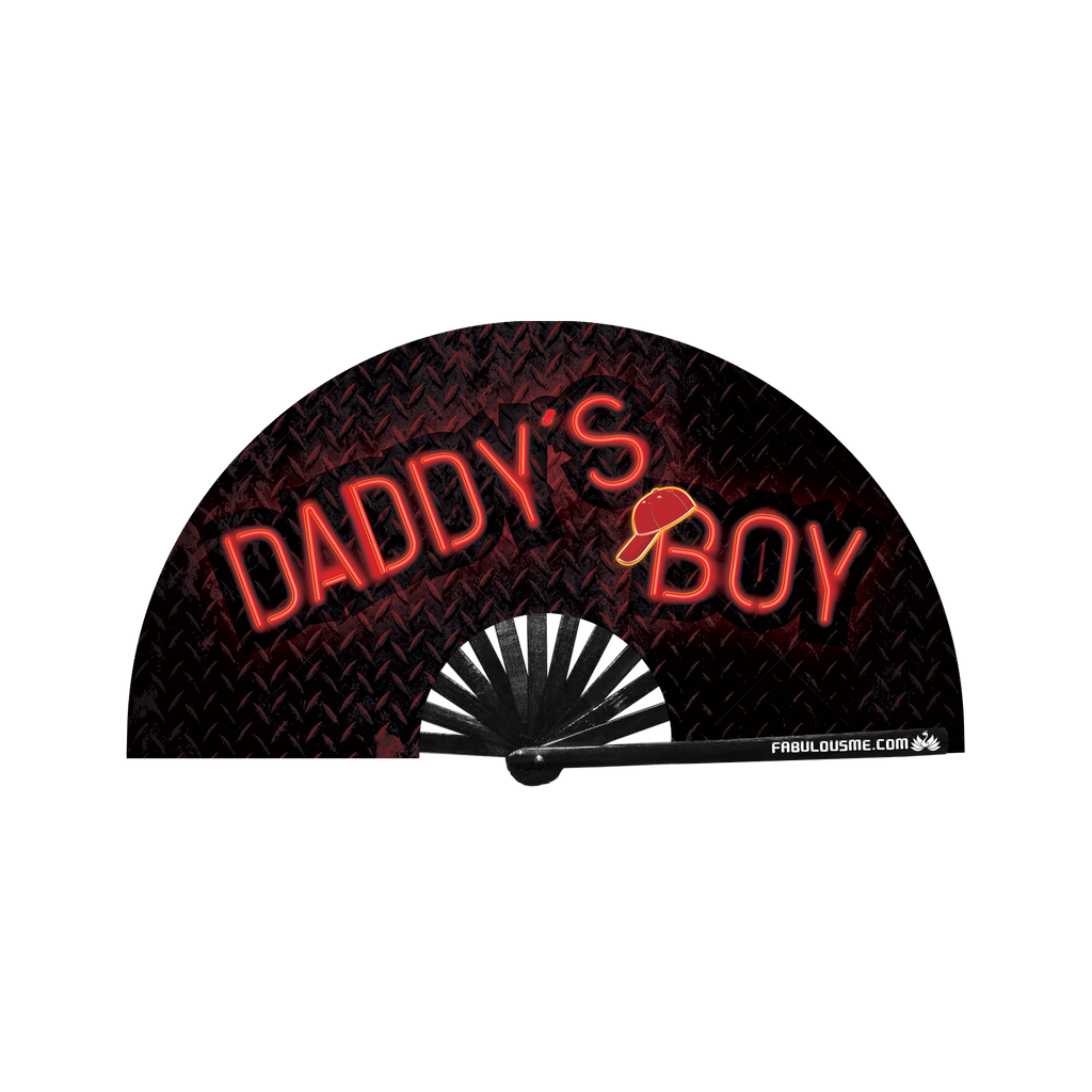 Daddy's Boy Fan (UV Glow)