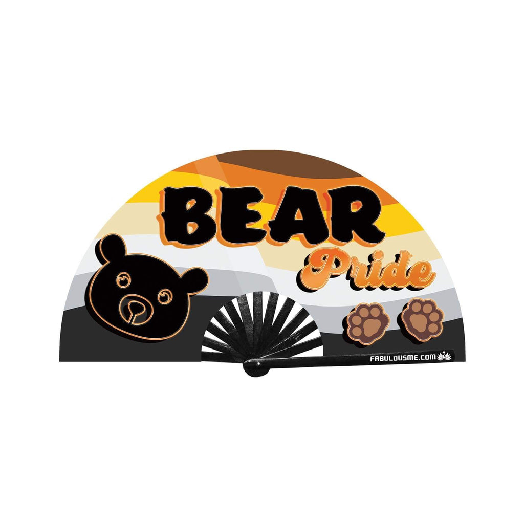 Bear Pride Fan (UV Glow)