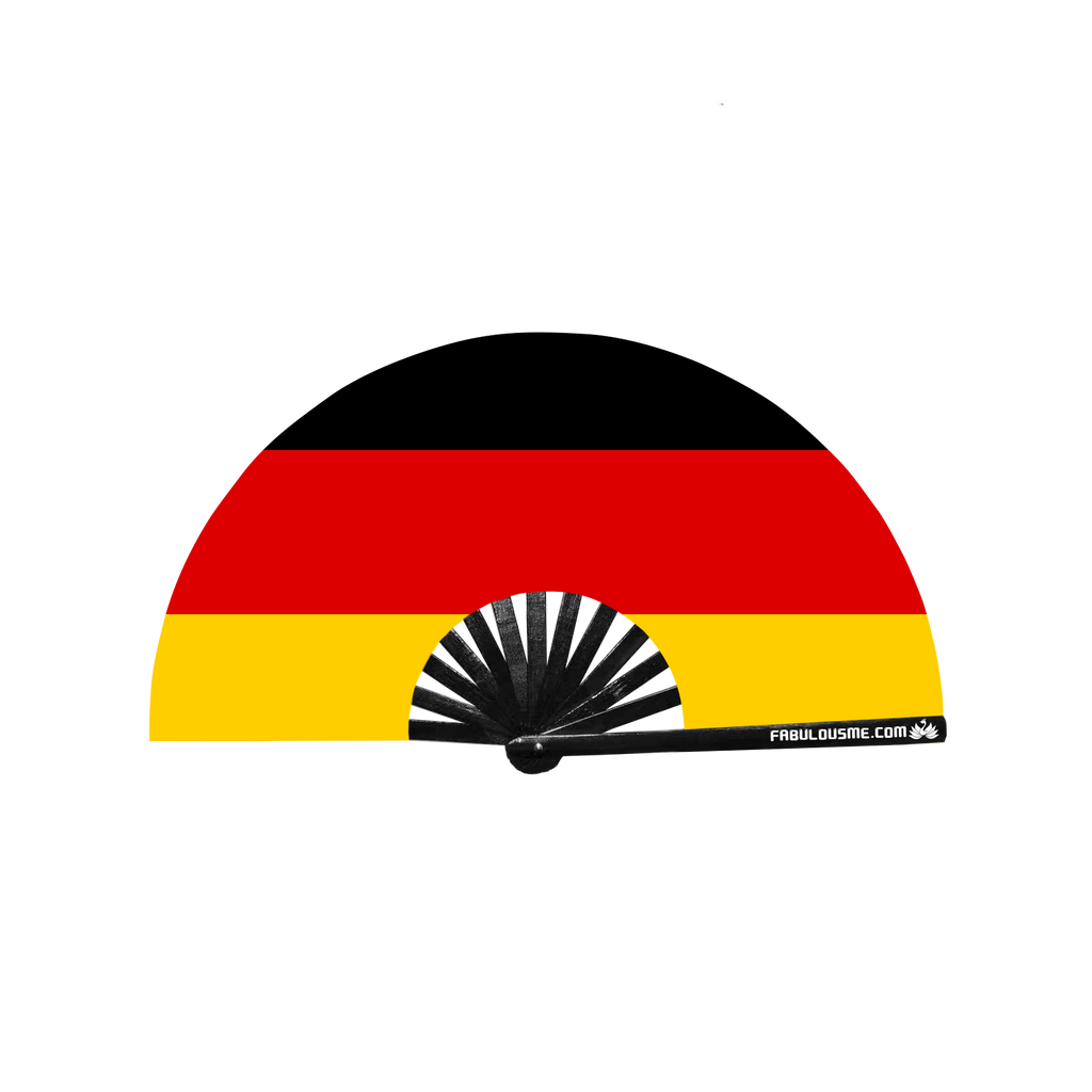 Germany Flag Fan (UV GLOW)