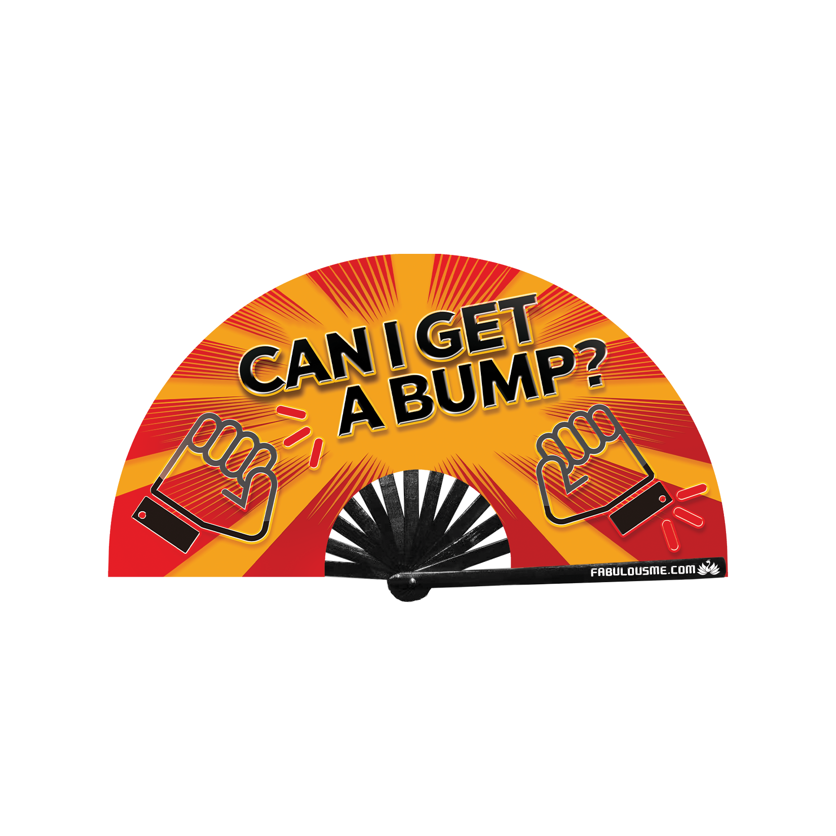 Can I Get a Bump Crack Fan® (UV Glow) | FabulousMe