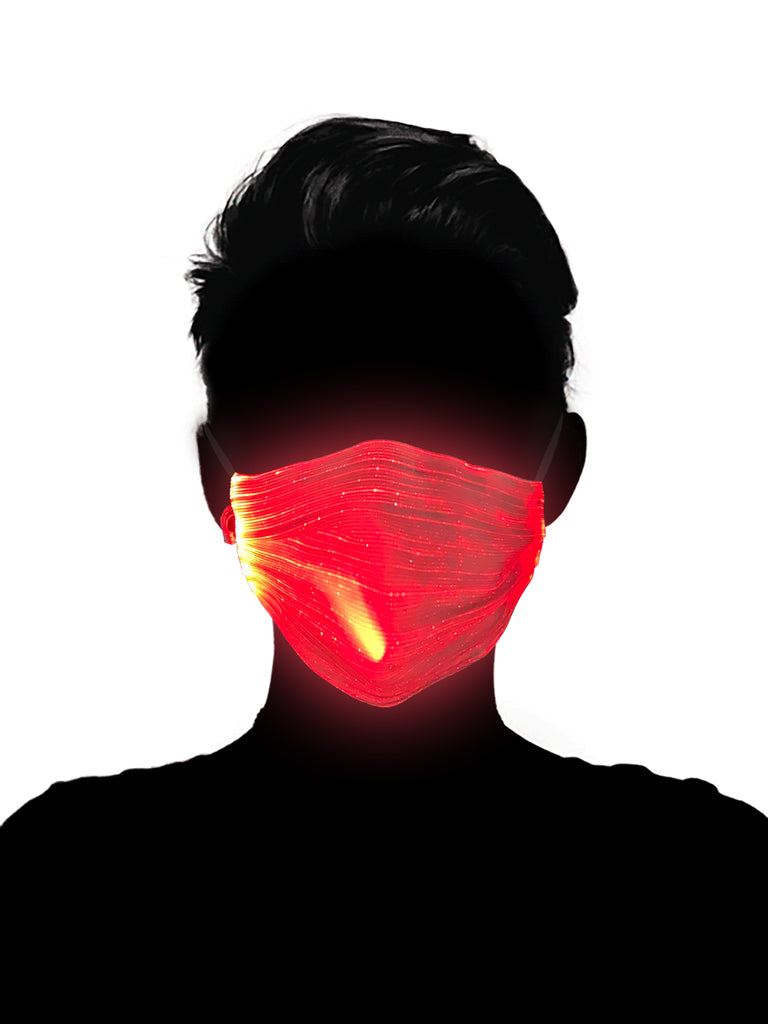 Neon LED Face Mask
