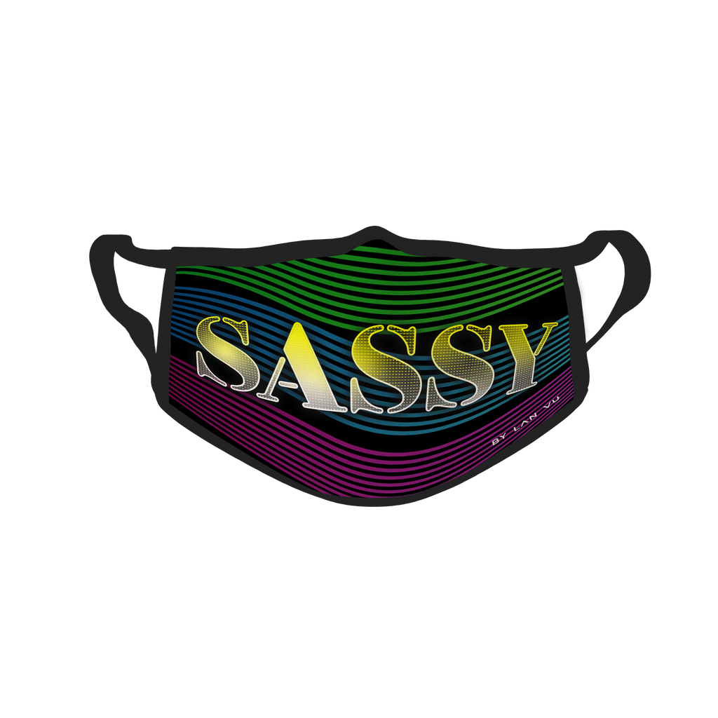 Sassy UV Glow Face Mask by Lan Vu