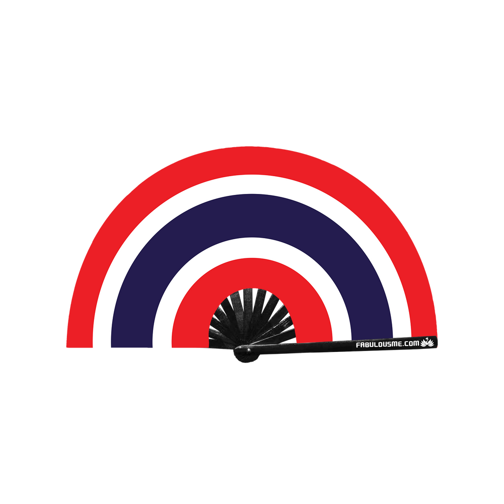 Thailand Flag Fan (UV GLOW)