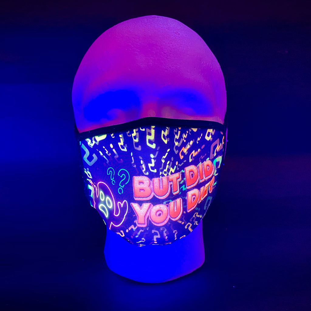 But Did You Die UV Glow Face Mask by Lan Vu