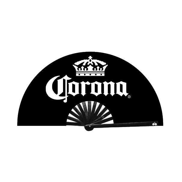 Corona Fan, circuit fan, edm fan, rave fan by fabulousme.com fabulousme fwap grindr zero