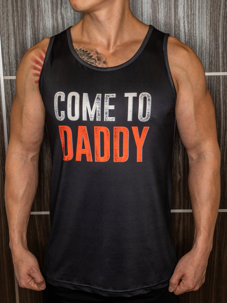 damn daddy come to daddy tank top