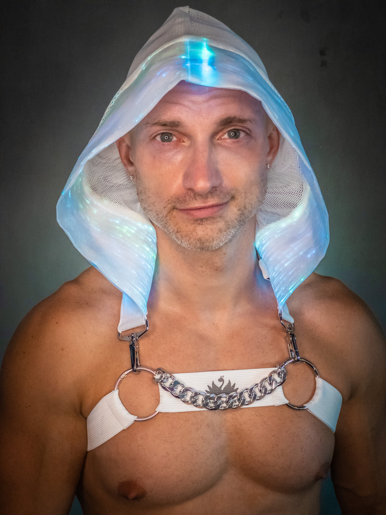 L.A.N. (Light-At-Night) LED Hoodie Harness