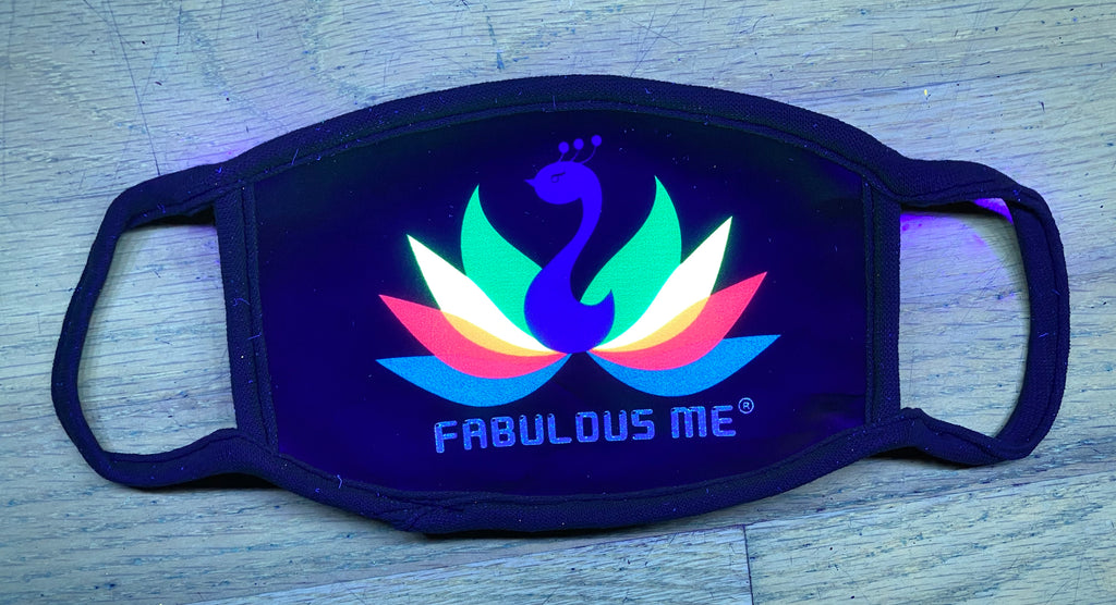 Fabulousme® UV Glow Face Mask by Lan Vu