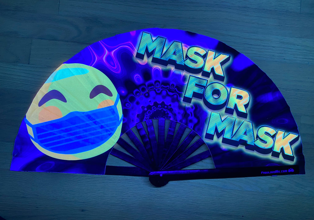 Mask For Mask Fan (UV Glow)